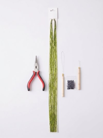 Komplett-Set für Hair Tinsel & Micro-Ringe
