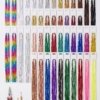 Professionelles Hair Tinsel Komplett-Set – 27 schimmernde Farben & Zubehör